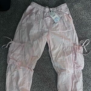 Zara Pink Cargo Pants